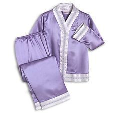 American Girl Nellie Childs Pajamas Purple Large New Retired Child