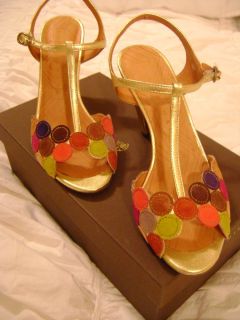 Chie Mihara Vory Sandal Size 8 1 2 MSRP $410 New w Box
