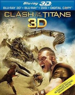 Clash of the Titans Blu ray 3D / Blu ray / DVD / Digital Copy