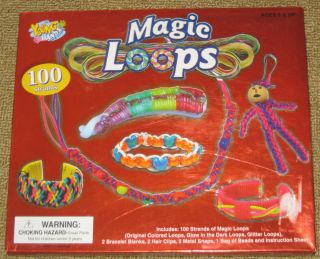 Kids Craft Kit MAGIC LOOPS Make Special Gifts for Your Friends