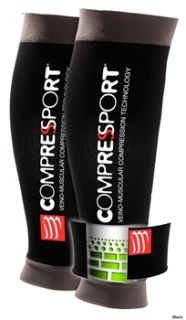 Compressport US Ultra Silicone Calf Guards