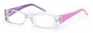 Childrens Glasses Frames Kids School Eye Reading Cute Heart in Pink