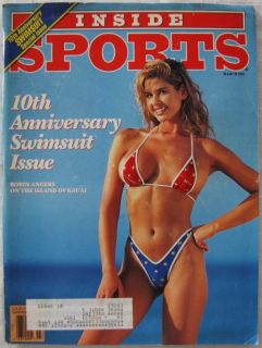 Swimsuit Special Issue Cindy Margolis Bikini Kauai 1991 Inside Sports