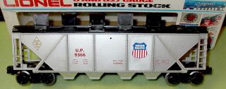 Vintage Lionel 9366 Farr 2 Union Pacific Covered Quad Hopper O Scale