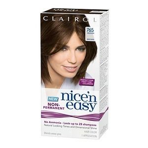 Clairol NiceN Easy Non Permanent Hair Color Application Medium Brown
