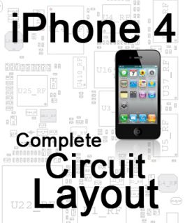 Circuit Diagram Layout for iPhone 4 Full Schematic with Component