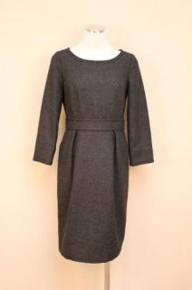 new j crew clea dress color heather charcoal size 6 59568 $ 198 made