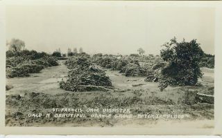 Postcard Santa Clarita CA St Francis Dam Disaster 1928A