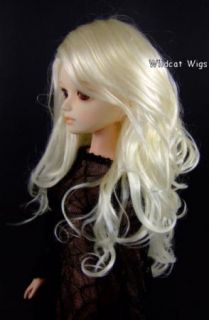 Wig for Super Dollfie Dolls Size 8 9 Ciara White Blond