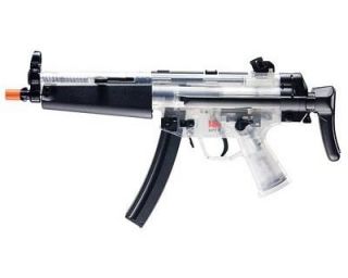  USA H K Replica Airsoft Rifle MP5A Advanced AEG 200 Round Clear