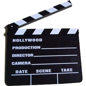 NEW Holly wood Director Clapper Clap Board TV Camera Film Movie