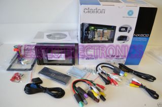 CLARION NX602 DVD CD USB iPod Sat Ready Bluetooth Navigation Stereo