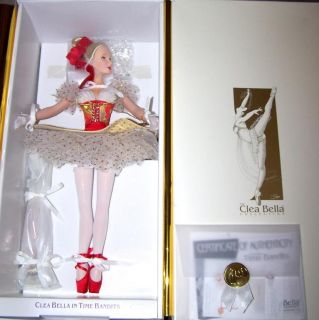 clea bella 16 ballerina doll time bandits nrfb this is by clea bella