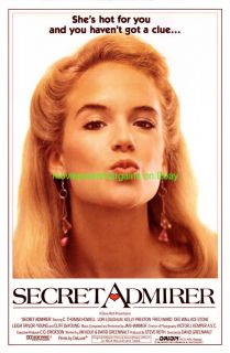 Secret Admirer Movie Poster Advance 1985 Lori Loughlin