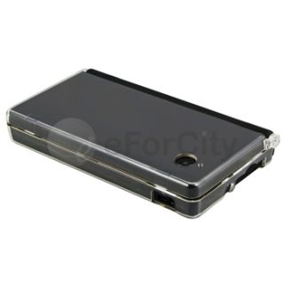 Clear Crystal Hard Case skin Cover for Nintendo DSi NDSi Game Console