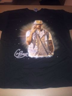 Chris Brown Microphone Concert T Shirt