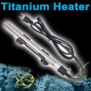 Titanium Heater 350W Submersible Reservoir Thermostat Controller Fish