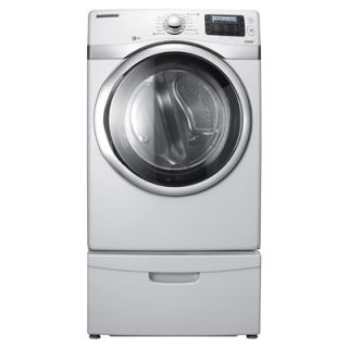 Brand New Samsung 7 5 CU ft Steam Electric Dryer DV520AEW White