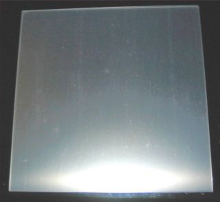 12 x 12 Clear Acrylic Thick Sheets 10pk Mini Albums