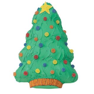 New Wilton Iridescents Christmas Holiday Tree Cake Pan