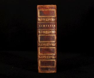 1834 Schiller Complete Works Philosophy Poetry Plays German