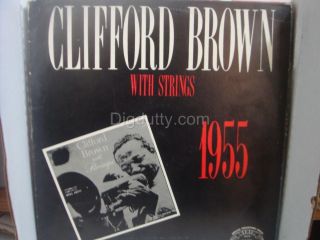 Clifford Brown Clifford Brown with Strings 1955 Vinyl LP