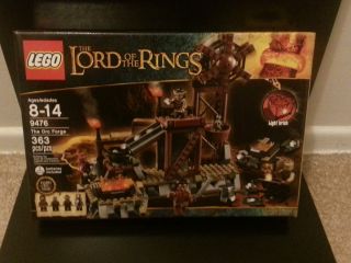 LEGO Lord of the Rings The Orc Forge 9476 VHTF Set No figures Never