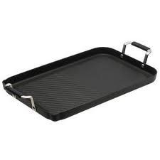  Everyday Nonstick Rectangular Grill Griddle Combo for Stove Top