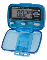 sportline 345 step distance calories pedometer animal floater womens
