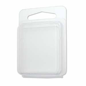 New Plastic Clam Shell Packaging Case Clear 50 Pcs