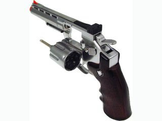 WG 4 Full Metal CO2 NonBlowback Airsoft Revolver Pistol 320FPS Black