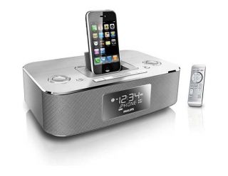 Philips DC290 37 Docking Clock Radio Speaker System for iPod iPhone