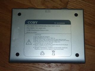 Genuine Coby TF DVD8500 DVD Player Rechargeable Battery