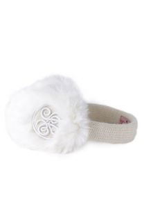 Juicy Couture Luxe Rabbit Fur Earmuffs
