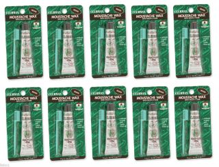 PINAUD CLUBMAN MOUSTACHE WAX 10   TUBES ( BROWN COLOR)