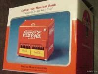  Bottle Musical D Coin Slider Cooler Bank Coke Music Enesco 1997