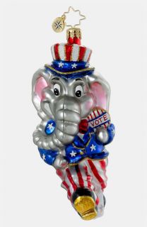 Christopher Radko The Elephant in the Room Ornament