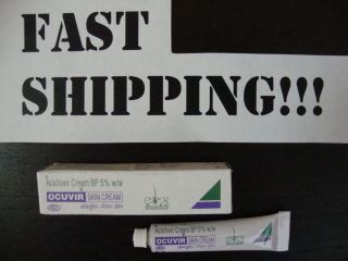  Fast Shipping 5 Antiviral Cream Cold Sores Herpes Simplex 1 2