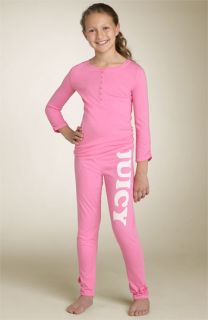 Juicy Couture Logo Pajamas (Big Girls)