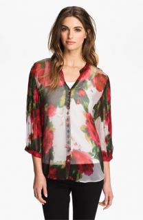 Casual Studio Sheer V Neck Blouse ( Exclusive)