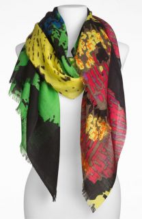 Janie Besner Distressed Abstract Scarf