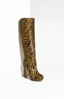 Prada Tiger Print Calf Hair Boot ( Exclusive)