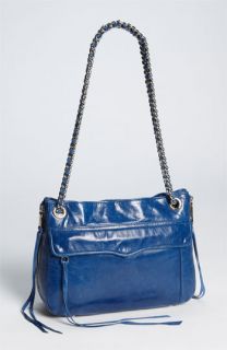 Rebecca Minkoff Swing Double Chain Leather Shoulder Bag