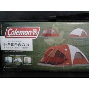 Coleman Screened 4 person Evanston Tent We Want You Surviving