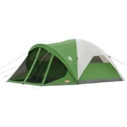 Coleman Evanston Screened 6 Person 14 x 10 Family Camping Tent