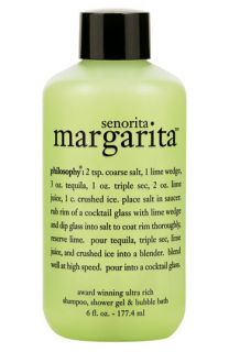philosophy senorita margarita™ shampoo, shower gel & bubble bath