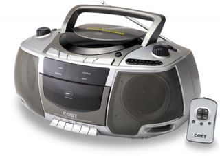 New Coby Radio Tape Cassette CD Player Stereo Boombox