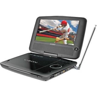 Coby 7 Widescreen Portable DVD/CD/ Player w/ ATSC Digital TV