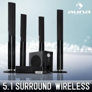 Sistema Surround 5 1 Casse Hi Fi Colonna Wireless 100W
