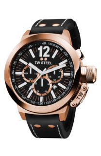 TW Steel Rose Gold Chronograph Watch